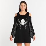 Ropa Mini Gótica Erica - Disfraz Halloween Audaz - Estilo Único