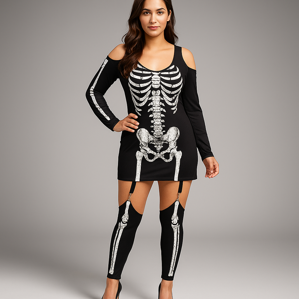 Disfraz de Halloween Ornella - Mangas Largas - Diseño Elegante