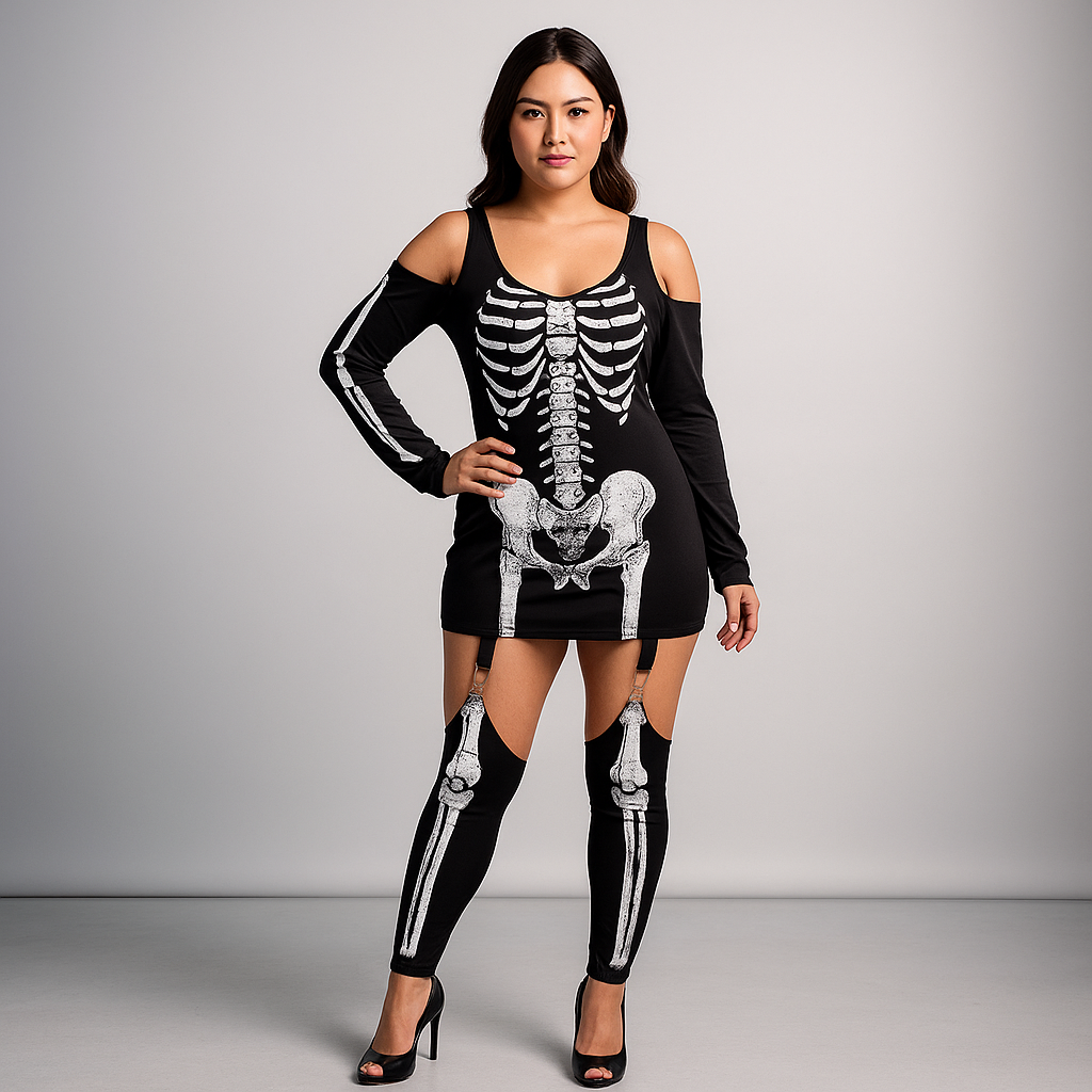 Disfraz de Halloween Ornella - Mangas Largas - Diseño Elegante