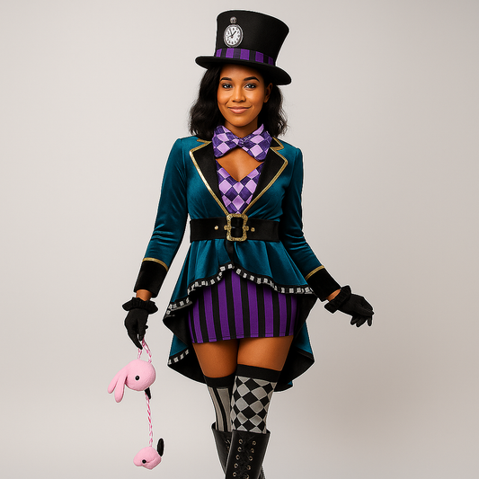 Donatella - Disfraz de bruja Halloween - Ligero y transpirable - Comodidad y estilo
