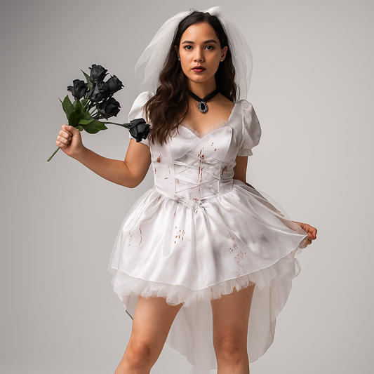 Disfraz de Halloween Bettina - Vampiro Sangriento - Único y Espeluznante