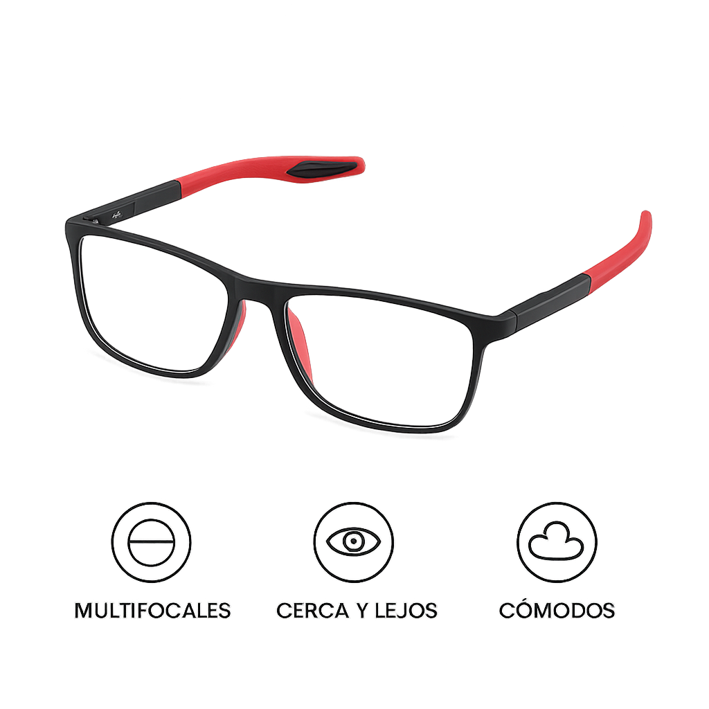 Gafas de Lectura Multifuncionales Ultraligeras - Para Cerca y Lejos - OptiEye