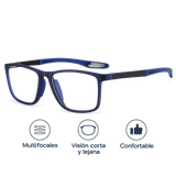 Gafas de Lectura Multifuncionales Ultraligeras - Para Cerca y Lejos - OptiEye