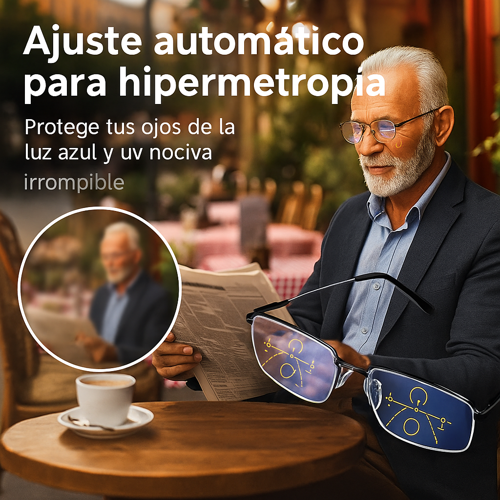 Gafas Progresivas Inteligentes Anti-Luz Azul ARNO