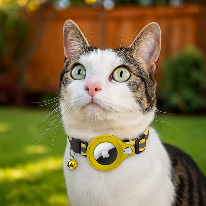 Collar GPS Reflectante con Cierre para Gatos
