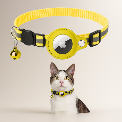 Collar GPS Reflectante con Cierre para Gatos