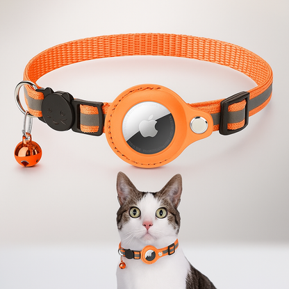 Collar GPS Reflectante con Cierre para Gatos