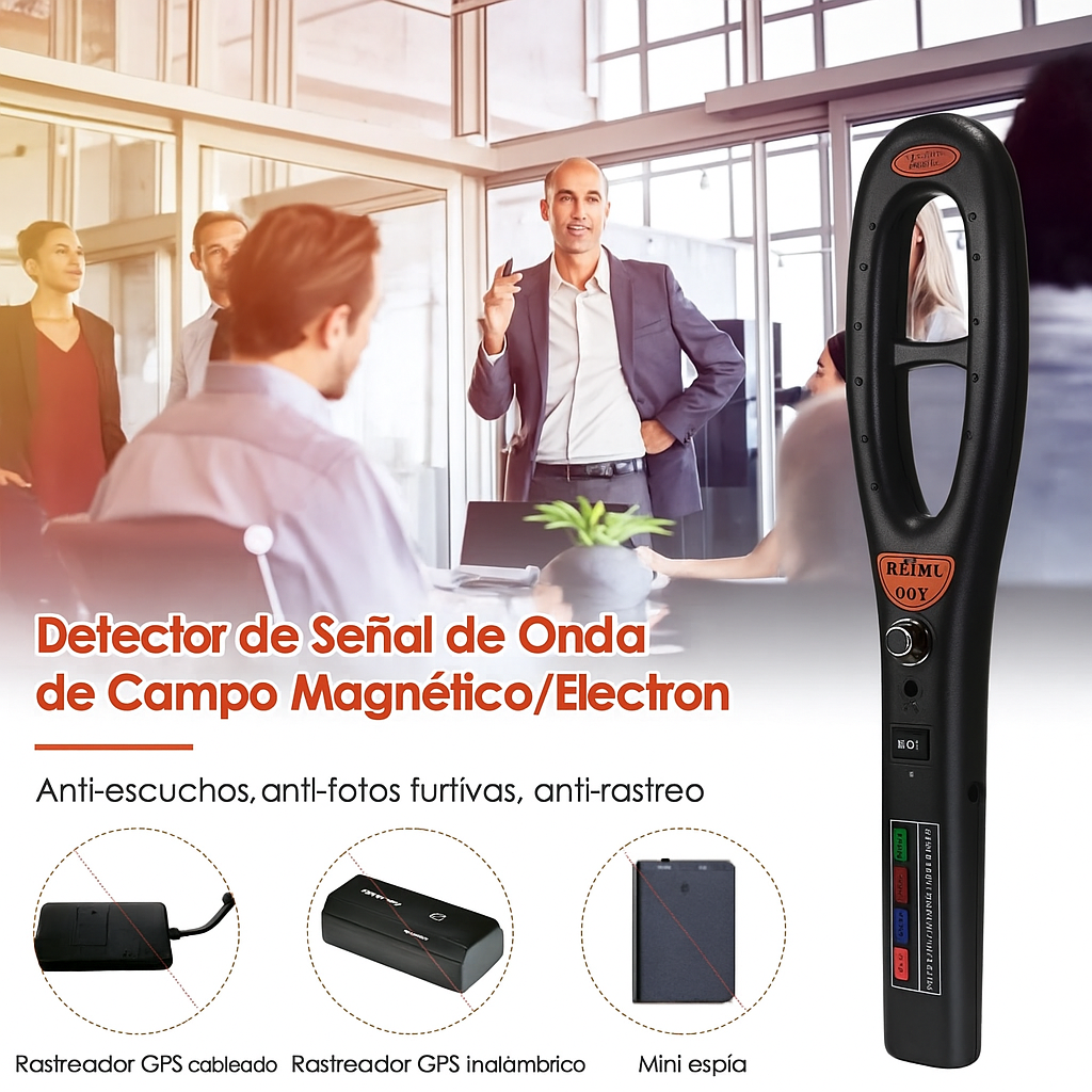 Detector Antiespía GPS Tracker Versión 2025 Portátil