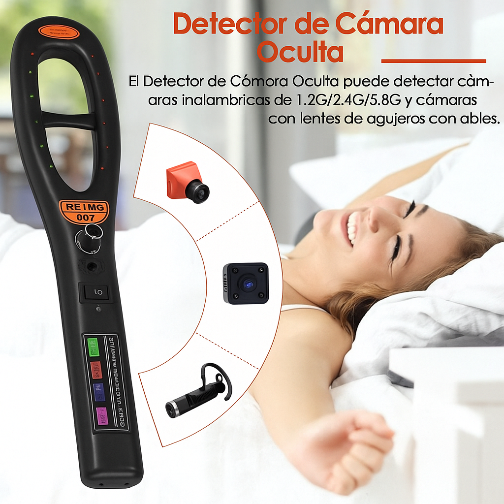 Detector Antiespía GPS Tracker Versión 2025 Portátil