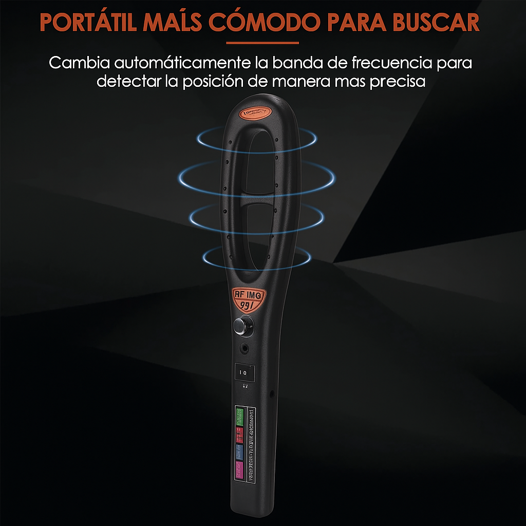 Detector Antiespía GPS Tracker Versión 2025 Portátil