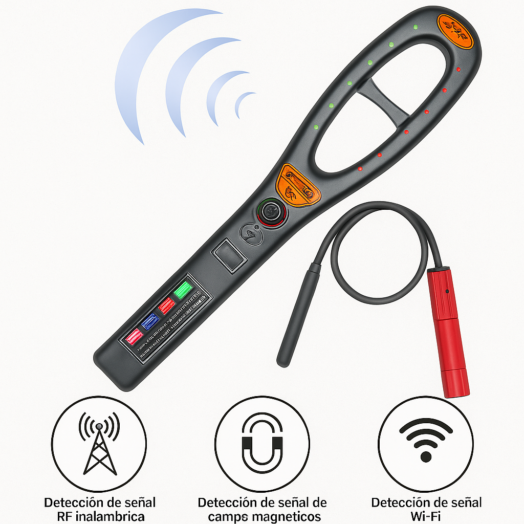 Detector Antiespía GPS Tracker Versión 2025 Portátil