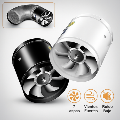 Ventilador Extractor Silencioso Potente WhisperFlow