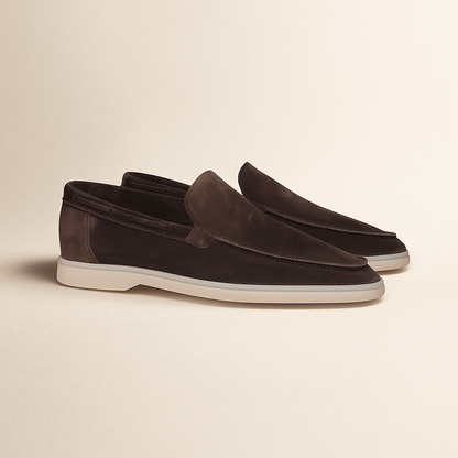 Lorenzo - Mocasines Clásicos de Ante Hombre