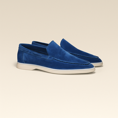 Lorenzo - Mocasines Clásicos de Ante Hombre