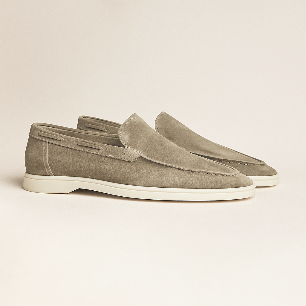Lorenzo - Mocasines Clásicos de Ante Hombre