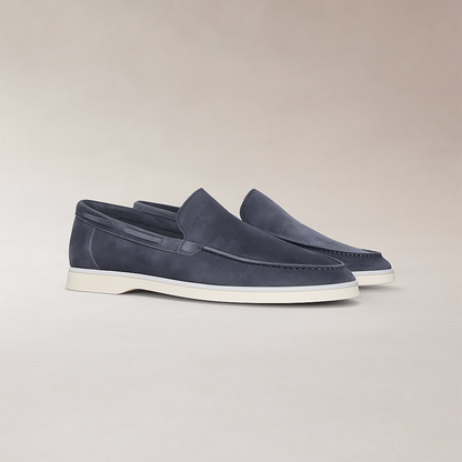 Lorenzo - Mocasines Clásicos de Ante Hombre