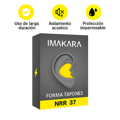 Tapones Oídos Cancelación Sonido SilentComfort