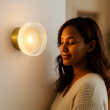 Lámpara LED de Pared Circular Moderna