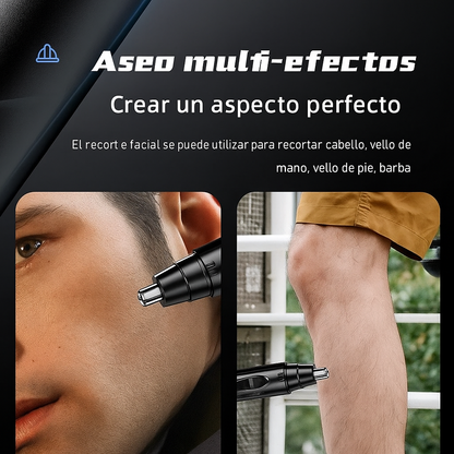 Trimador Nasal y Auricular Recargable Sin Dolor