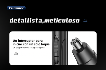 Trimador Nasal y Auricular Recargable Sin Dolor