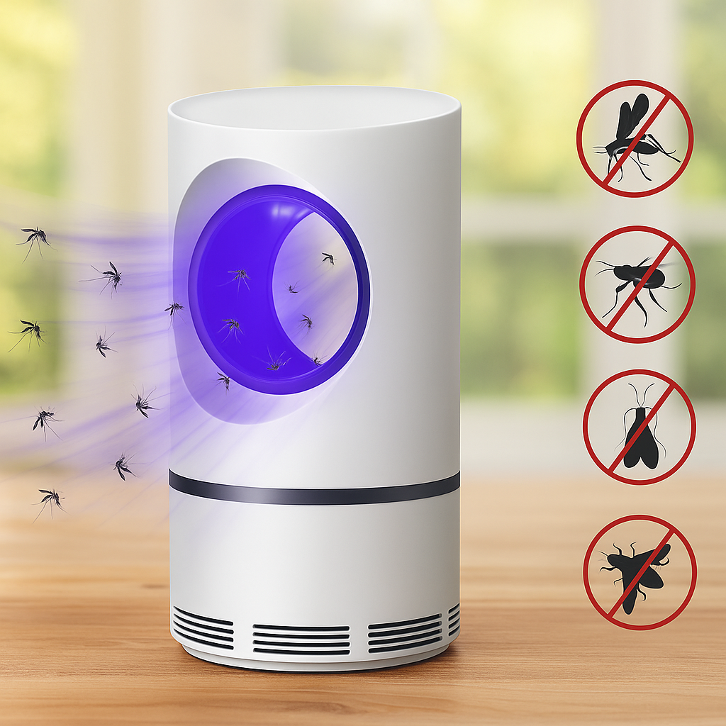 Trampa Antimosquitos USB Silenciosa y No Tóxica