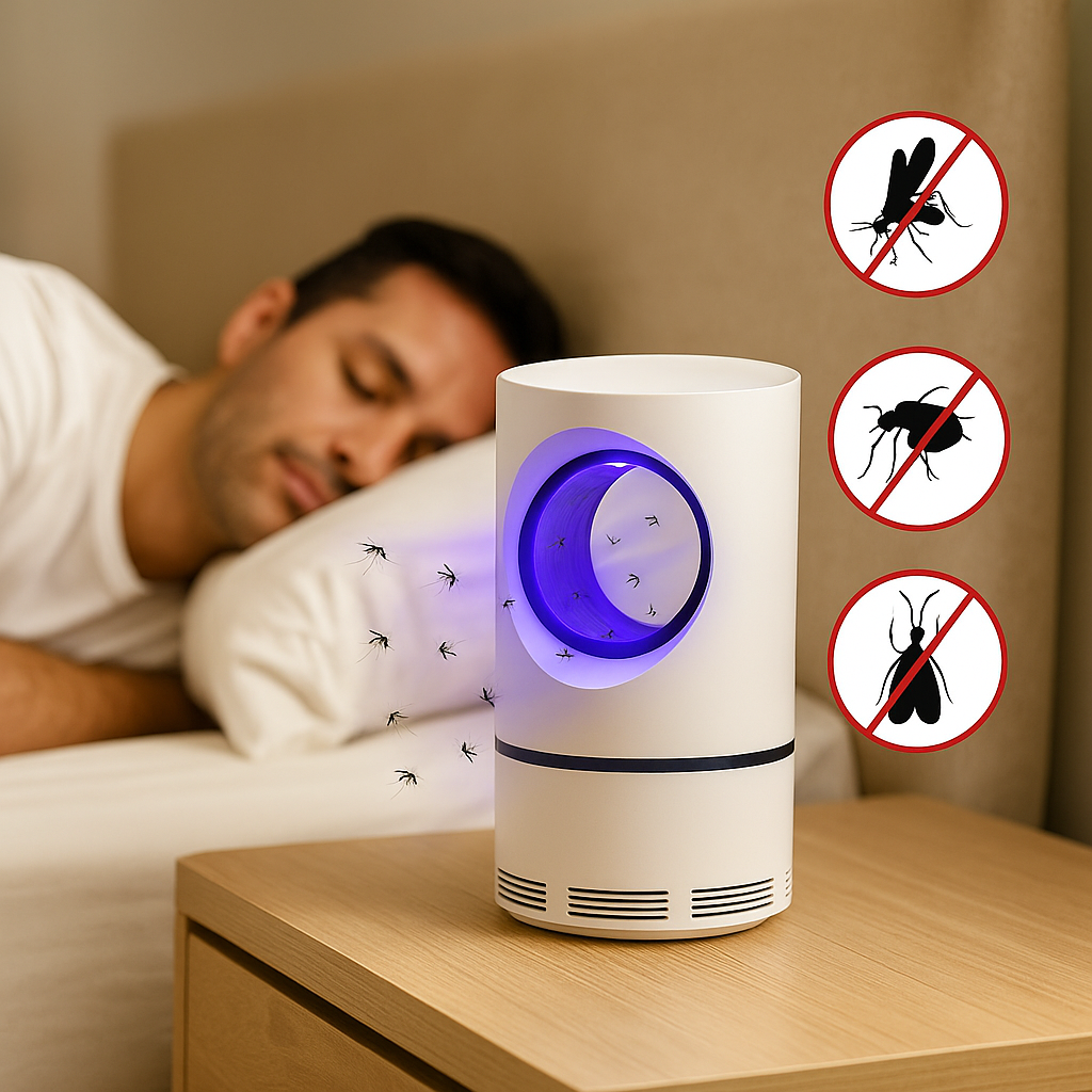 Trampa Antimosquitos USB Silenciosa y No Tóxica