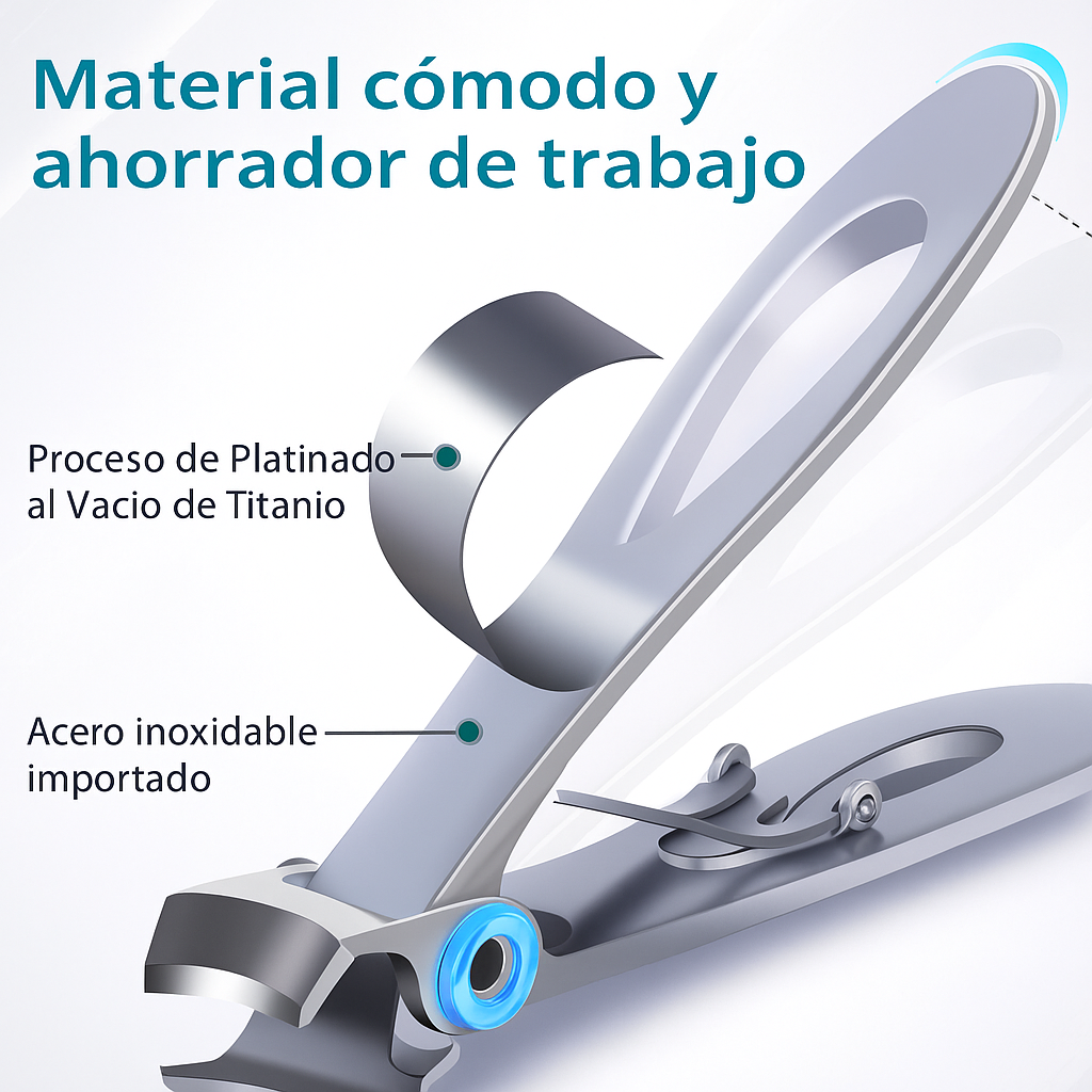 PowerClip Cortaúñas Profesional para Uñas Gruesas