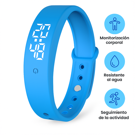 BraceletV9 Reloj Inteligente Resistente al Agua