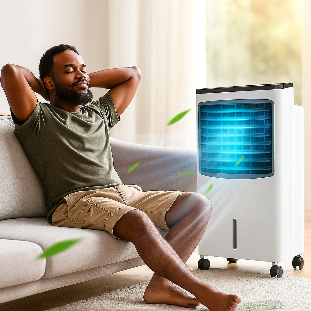 Enfriador de Aire Portátil de Pie 2300W