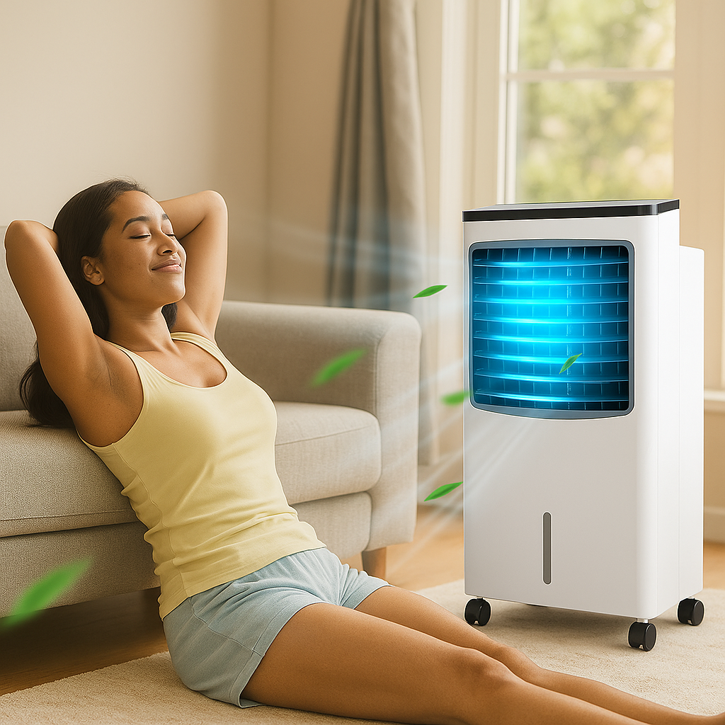 Enfriador de Aire Portátil de Pie 2300W