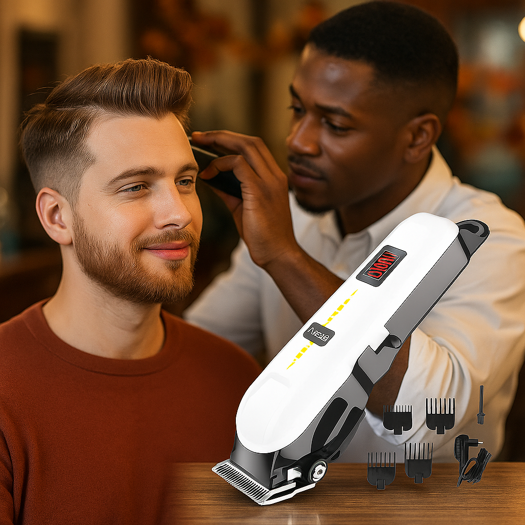 Cortadora de Barba y Cabello Inalámbrica Profesional