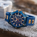 Reloj de Hombre Nibosi Blue Night Elegante