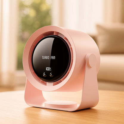 Ventilador Turbo Sin Aspas LED Silencioso