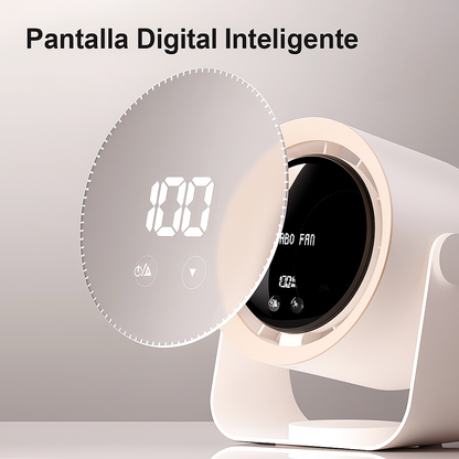Ventilador Turbo Sin Aspas LED Silencioso