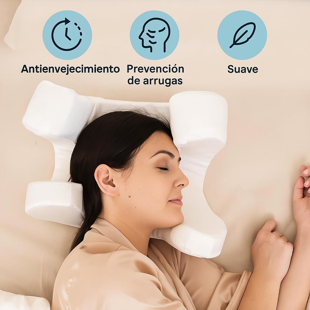 BeautyCloud Almohada Viscoelástica Antiarugas