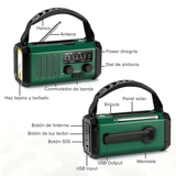 SurvivorPro Radio de Emergencia 10.000mAh