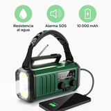 SurvivorPro Radio de Emergencia 10.000mAh