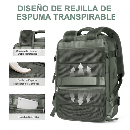 Vyflair | Mochila de Viaje Grande Impermeable para Mujeres