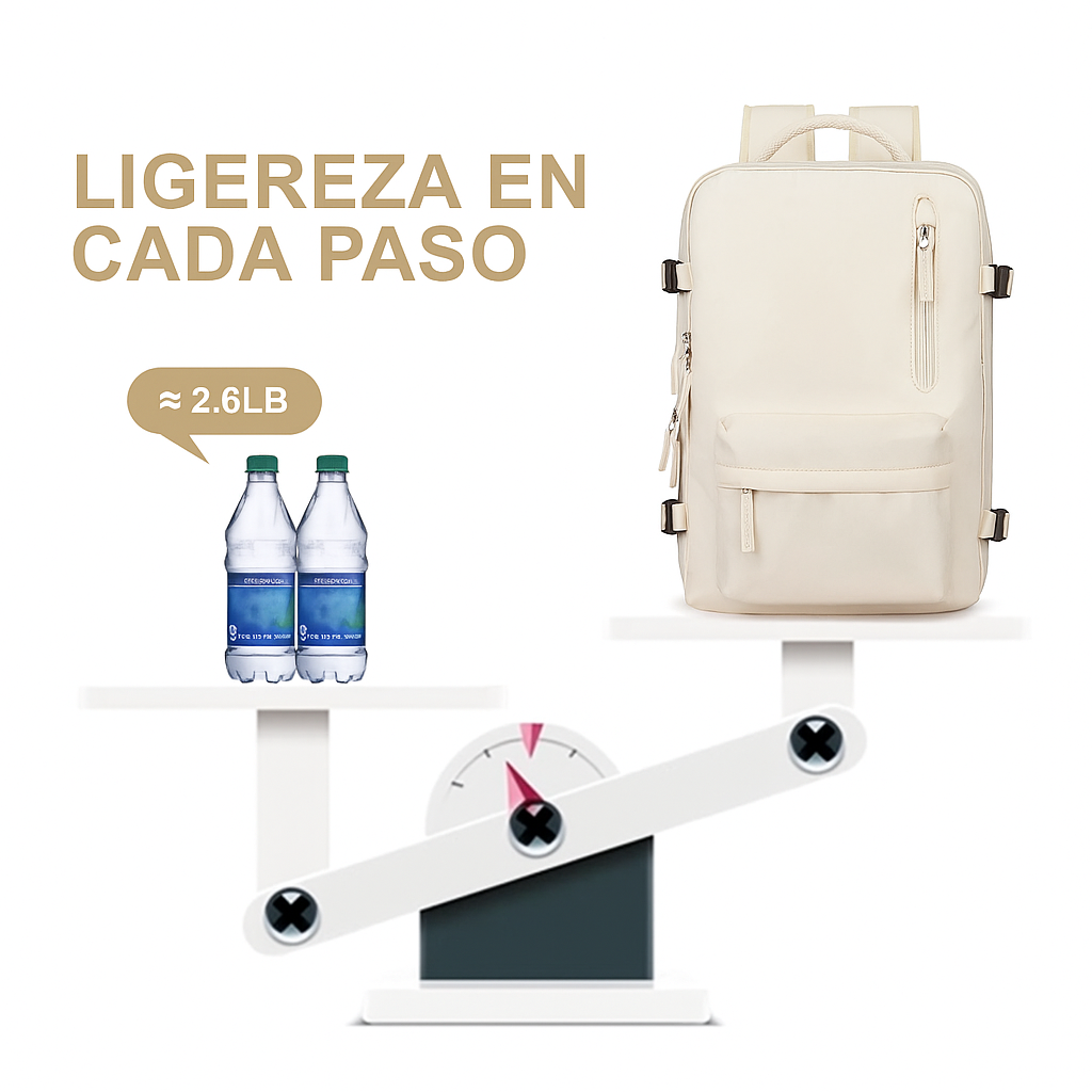 Vyflair | Mochila de Viaje Grande Impermeable para Mujeres