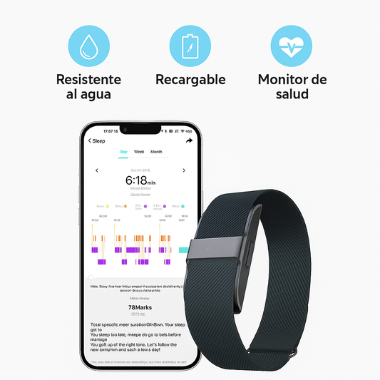 FitPulse Rastreador de Fitness Impermeable Avanzado