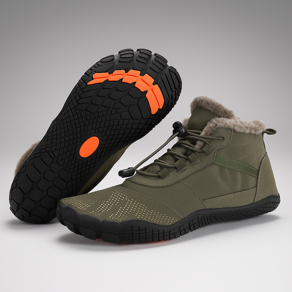 Zapatos barefoot altos cálidos unisex