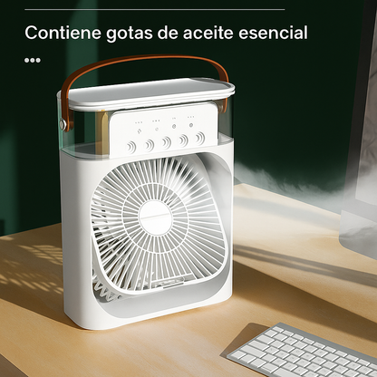 Ventilador Enfriador de Aire Portátil 3 en 1