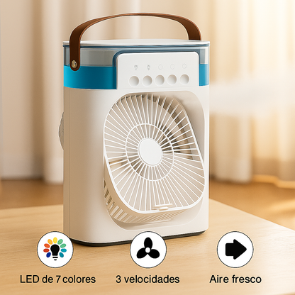 Ventilador Enfriador de Aire Portátil 3 en 1