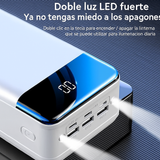 Banco de Energía 100,000mAh Carga Súper Rápida