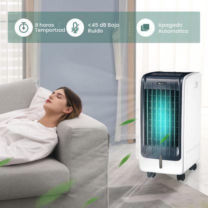 Enfriador Evaporativo Portátil 6L con Control Remoto