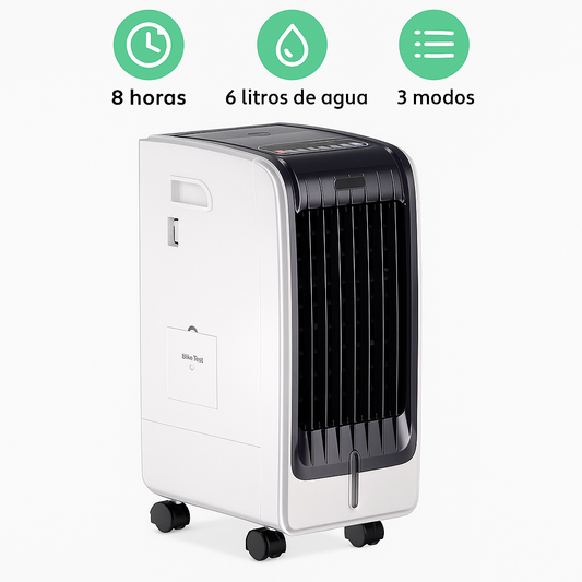 Enfriador Evaporativo Portátil 6L con Control Remoto