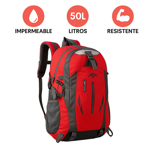 Mochila de Viaje Impermeable 50L