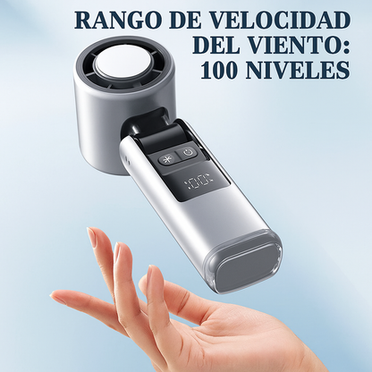 Ventilador de Mano Cooliox Mini Plegable 4000mAh