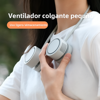 Mini Ventilador Portátil USB Recargable para Cuello