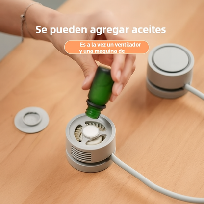 Mini Ventilador Portátil USB Recargable para Cuello
